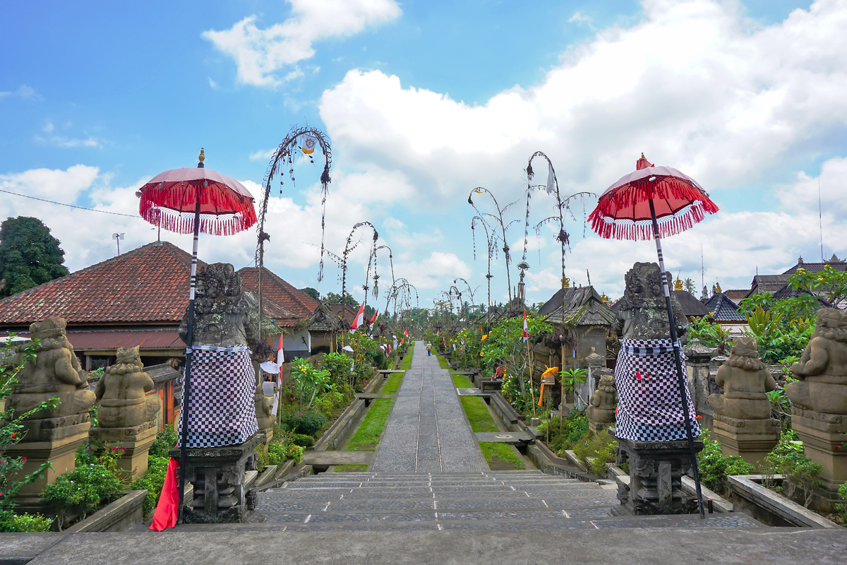 Photo: Keunikan desa wisata penglipuran yang sangat bersih untuk di nikmati (indonesia.tavel)