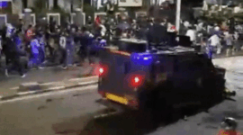 Kendaraan Rantis Yang Menabrak Pengemudi Ojol