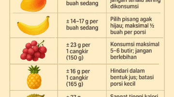 Buah-Buahan yang Sebaiknya Dihindari Penderita Gula Darah Tinggi