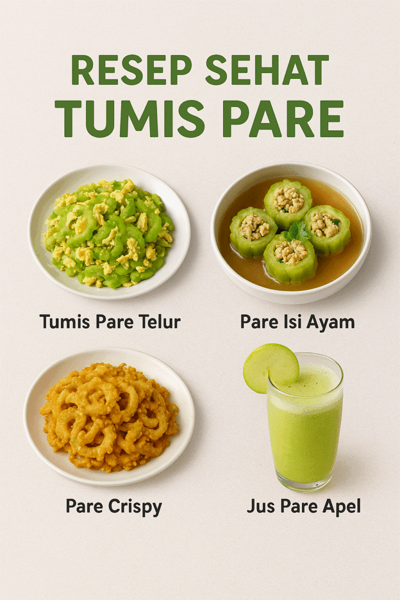Makan Sayur Pare Baik untuk Kesehatan, Ini Fakta Nutrisinya